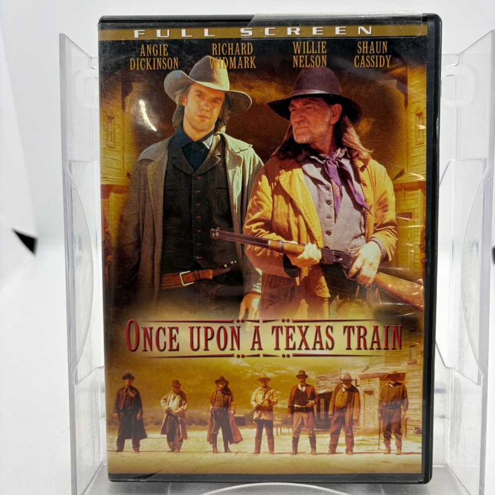 Once Upon a Texas Train DVD Willie Nelson Richard Widmark Western Full Screen